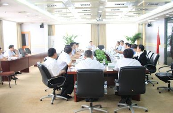 集团公司副总裁、公司董事长刘家德赴河北省中心调研并指导工作