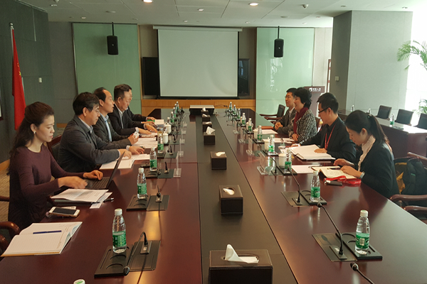 苏恒轩总裁、阎陆军销售总监会见工银瑞信总经理一行